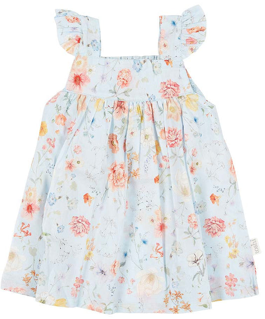 Toshi - Baby Dress - Secret Garden Sky