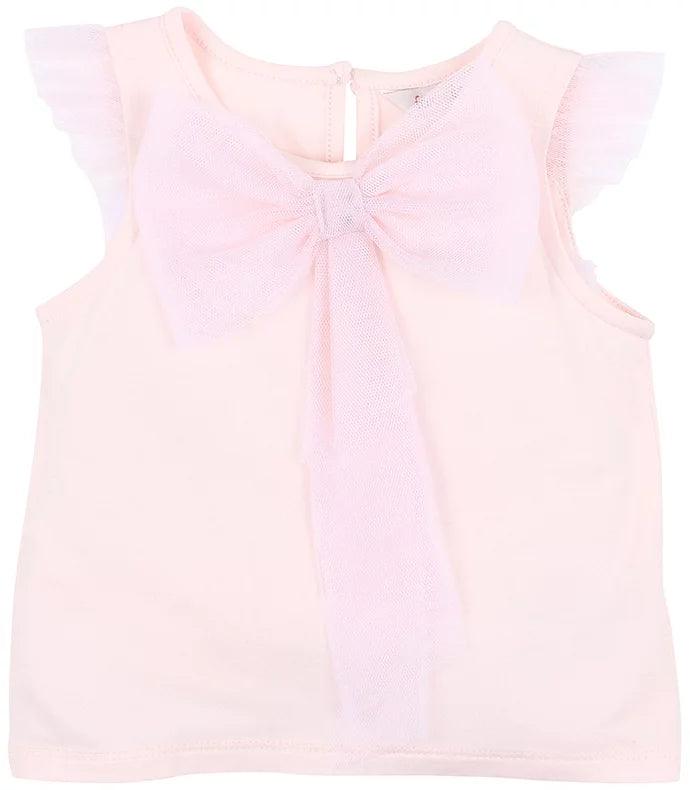 Artist Bow Top Shell Pink by Fox and Finch - Little Hero Kids