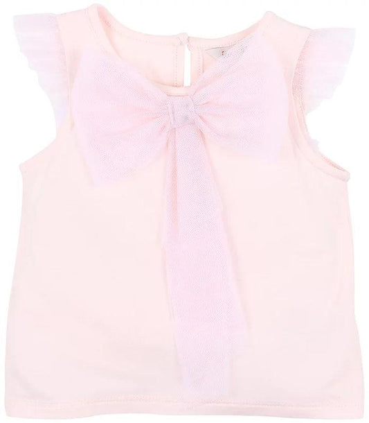 Artist Bow Top Shell Pink by Fox and Finch - Little Hero Kids