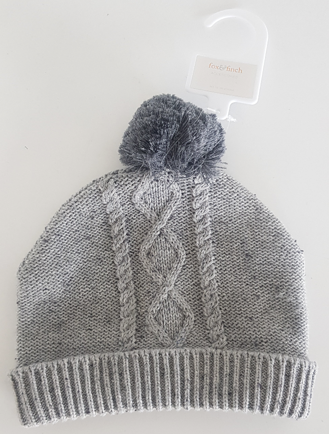 Boys Cable Knit Hat -  Fox and Finch by Minihaha - Little Hero Kids