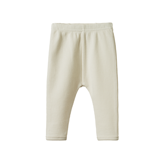Selby Waffle Pants Natural - Little Hero Kids