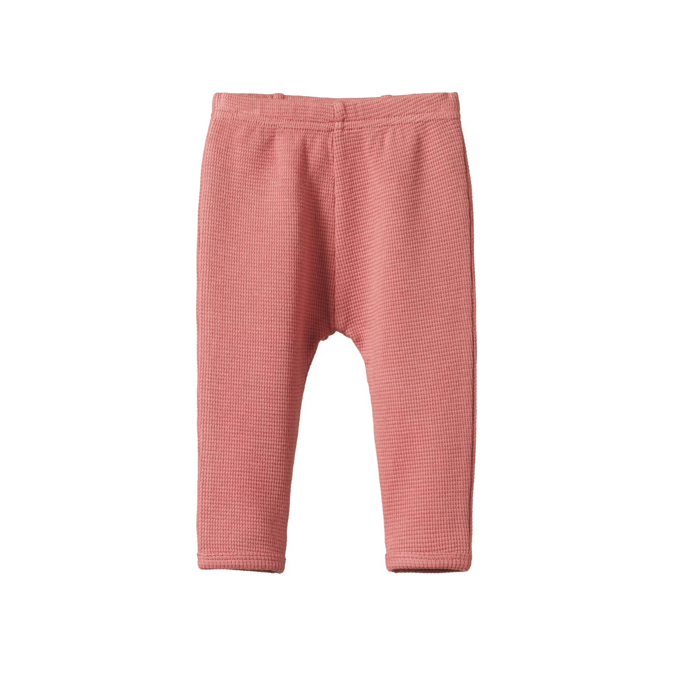 Selby Waffle Pants Rose Clay - Little Hero Kids