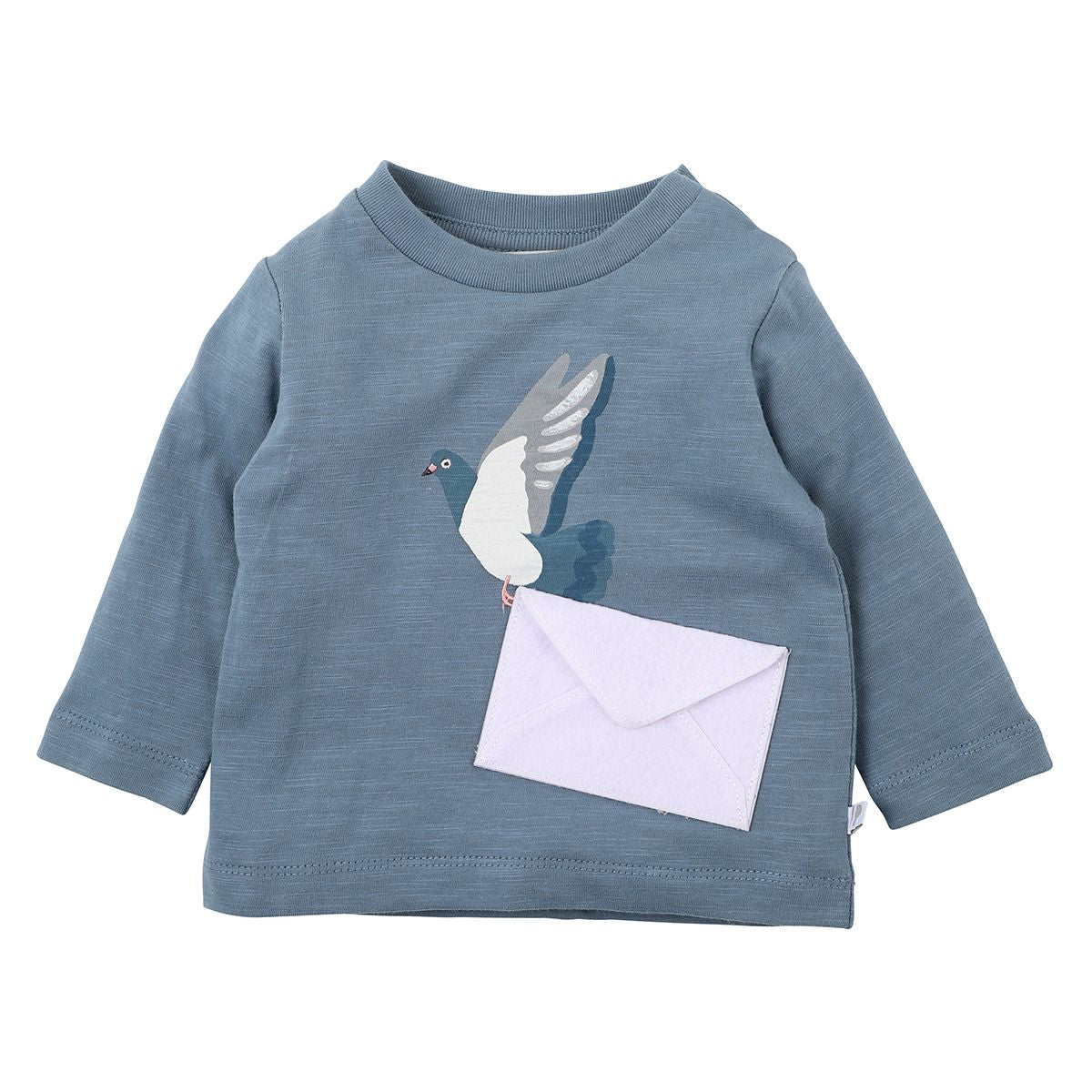 Pigeon Flying Tee  - Fox and Finch by Minihaha - Little Hero Kids