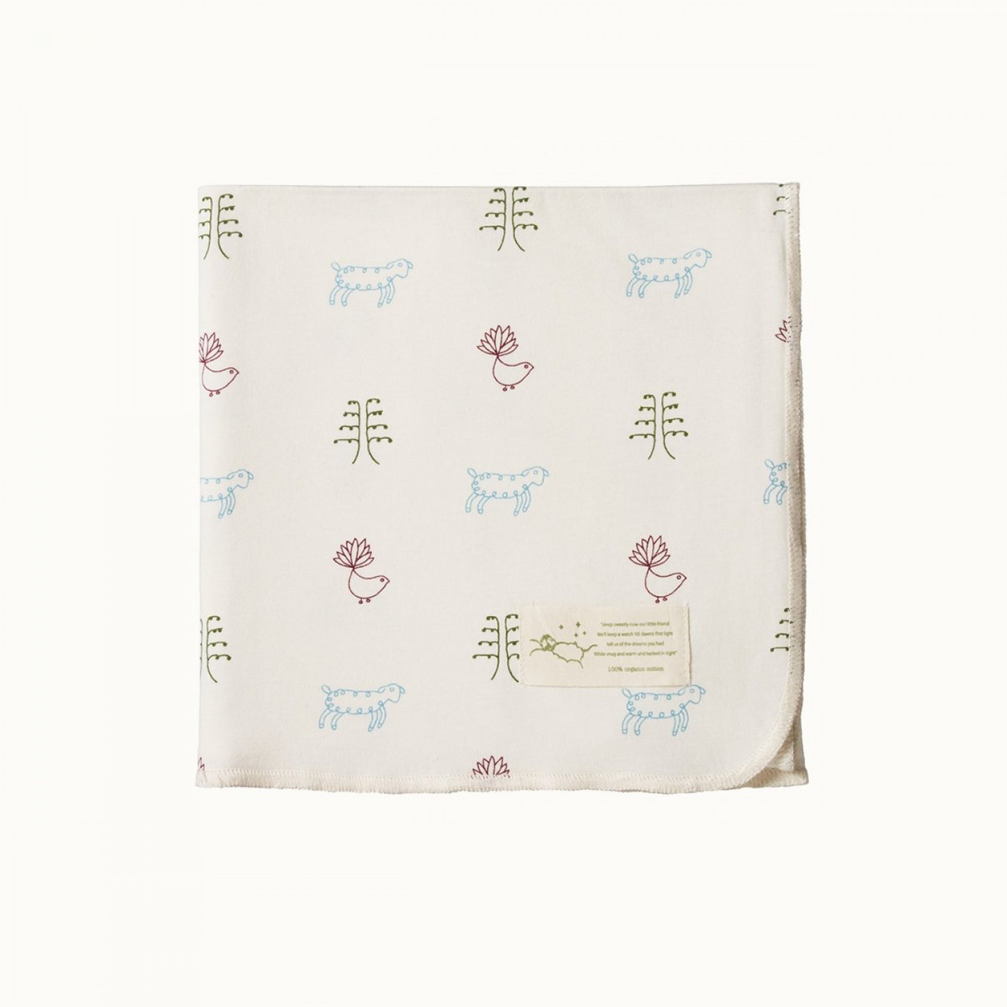 Nature Baby Organic Cotton Wrap- Nature Baby Print - Little Hero Kids